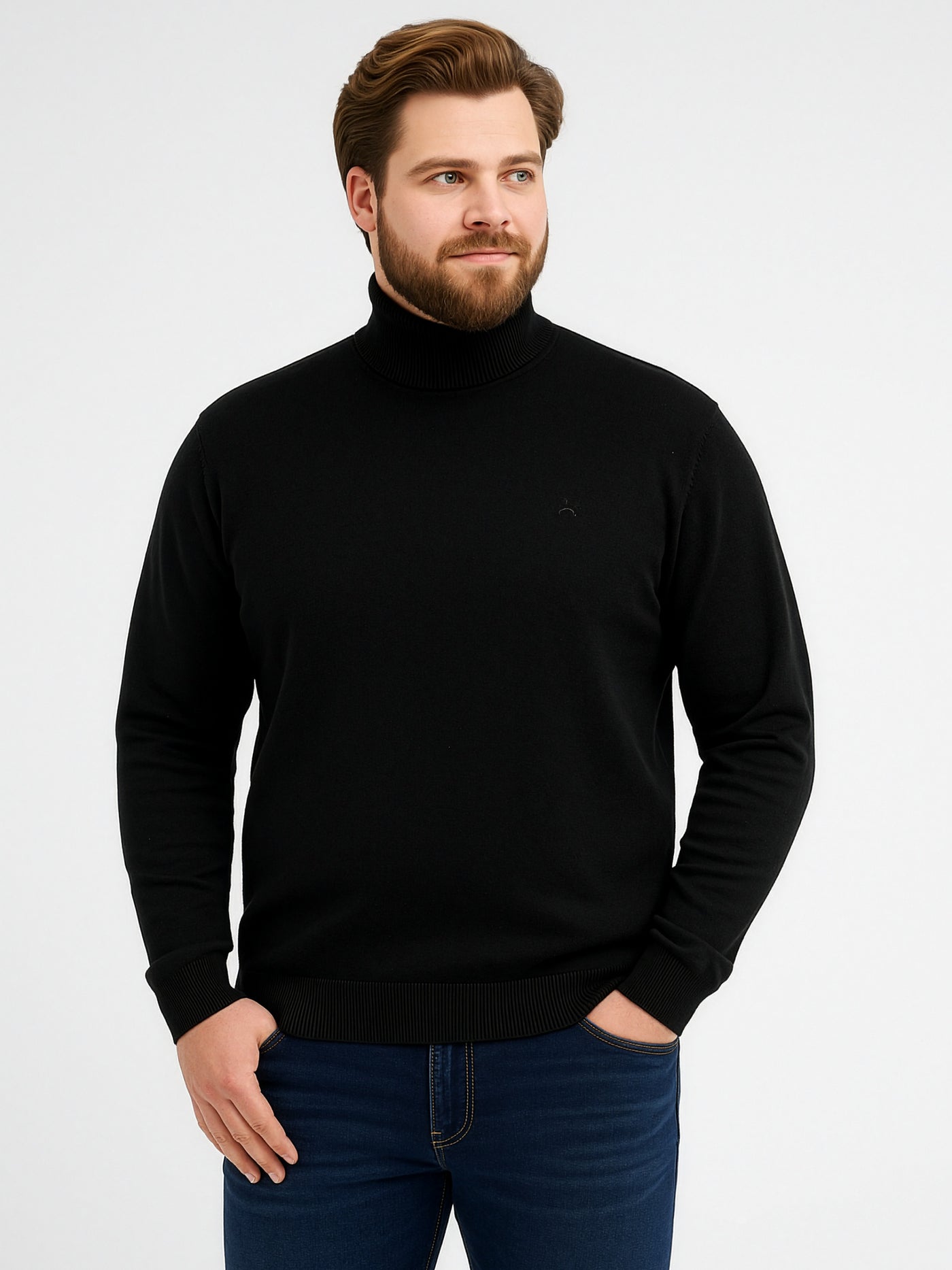 Rollkragenpullover in Großen Größen - LERROS