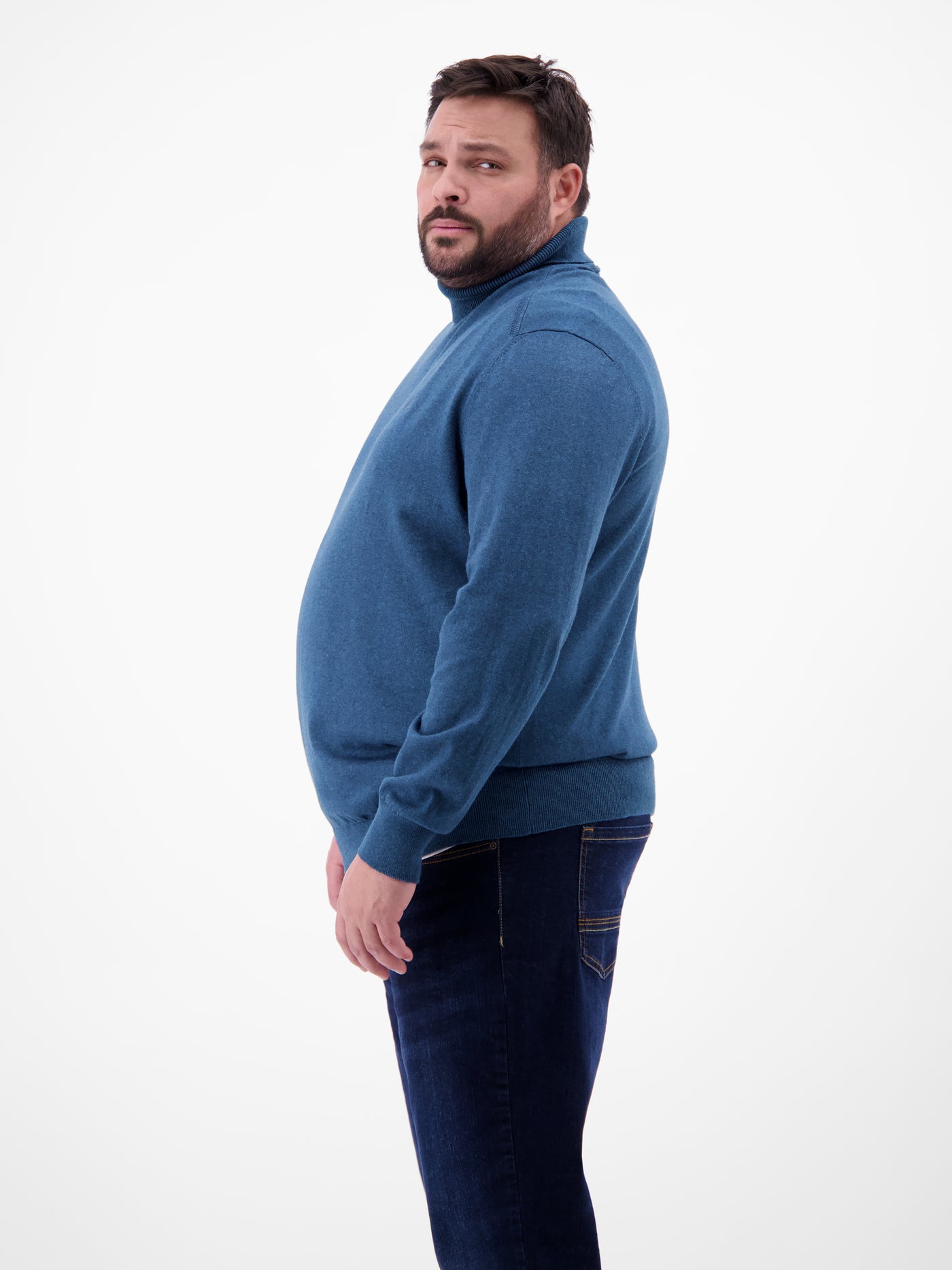 Rollkragenpullover in Großen Größen