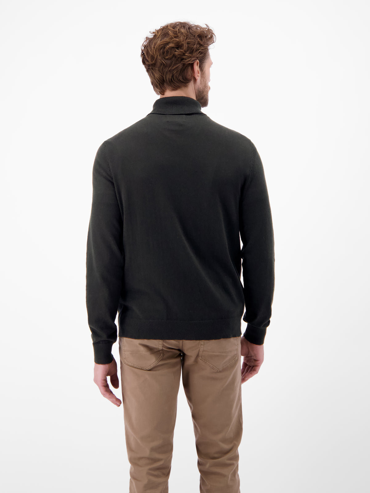 Herren Rollkragen-Strickpullover - LERROS