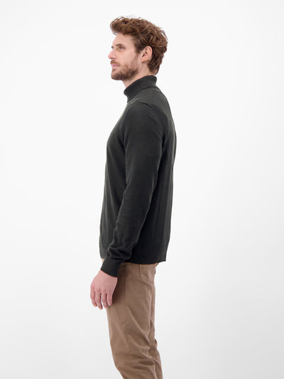 Herren Rollkragen-Strickpullover - LERROS