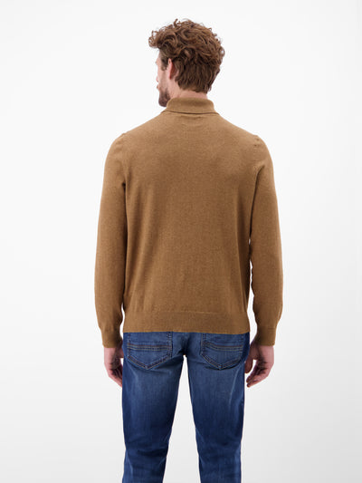 Herren Rollkragen-Strickpullover - LERROS