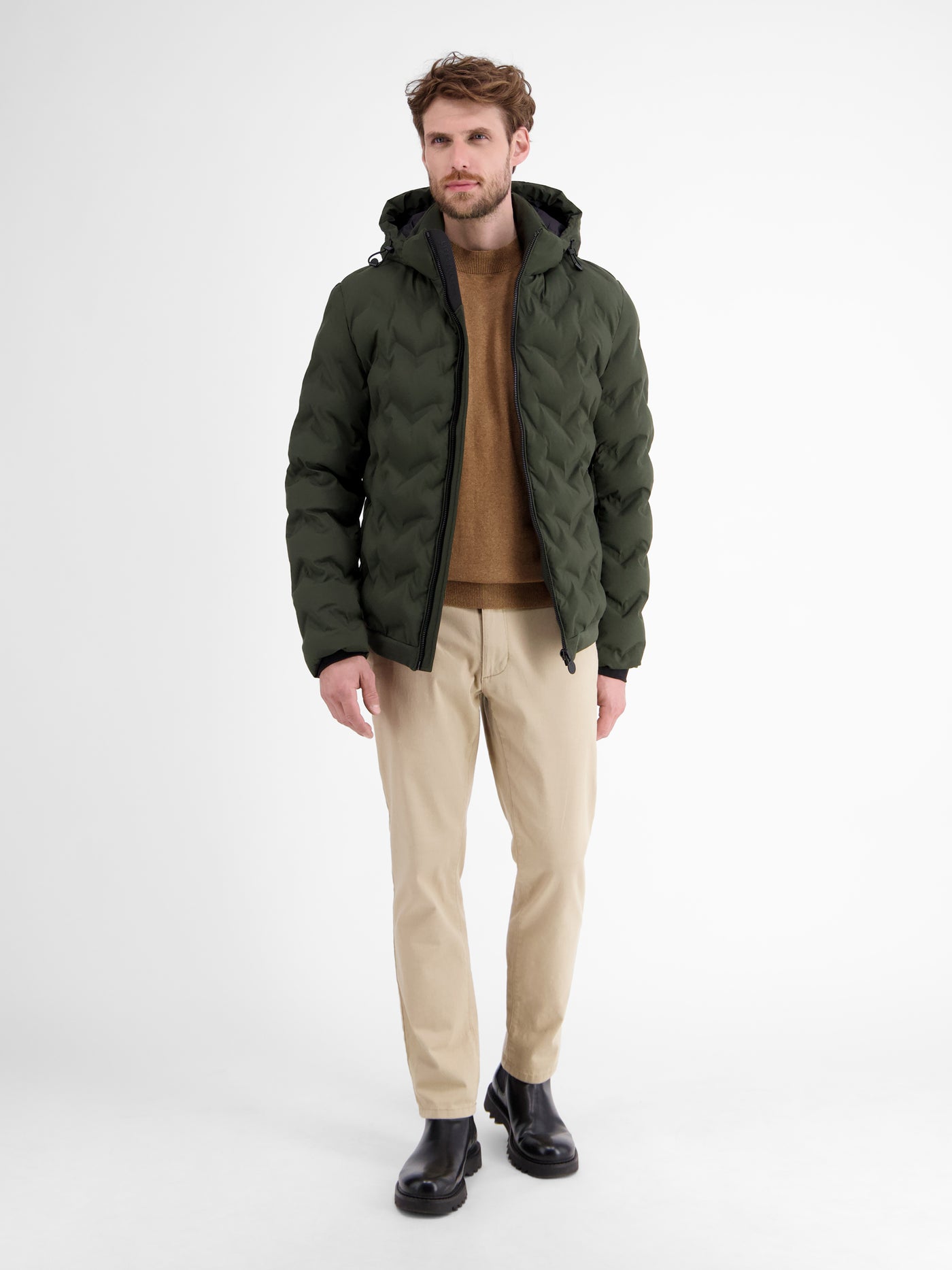 Herren-Pullover mit Turtle, Neck - LERROS