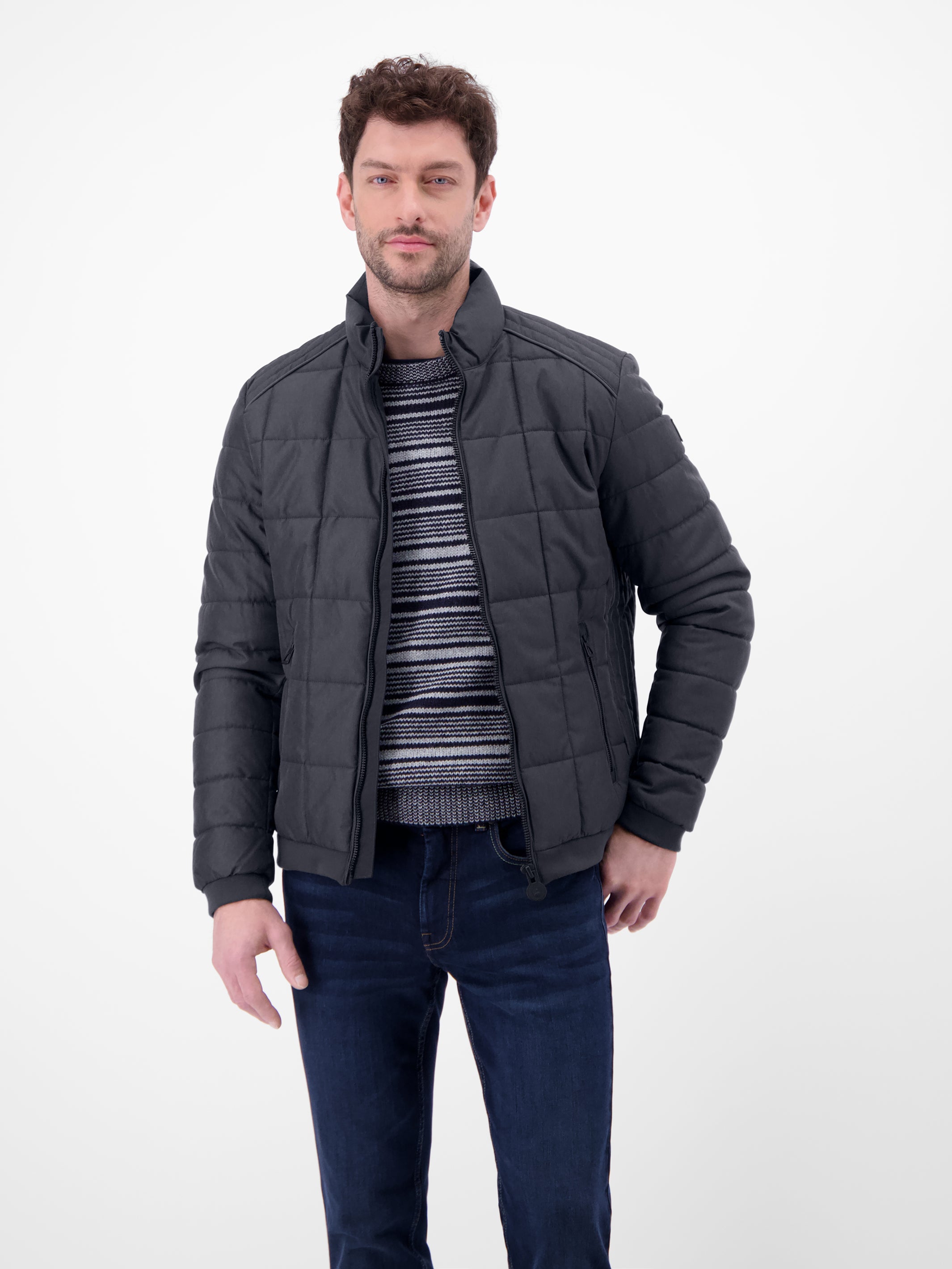 Steppjacke in Woll-Optik - LERROS