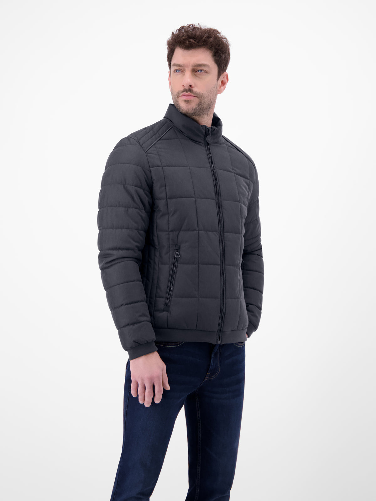 Steppjacke in Woll-Optik - LERROS