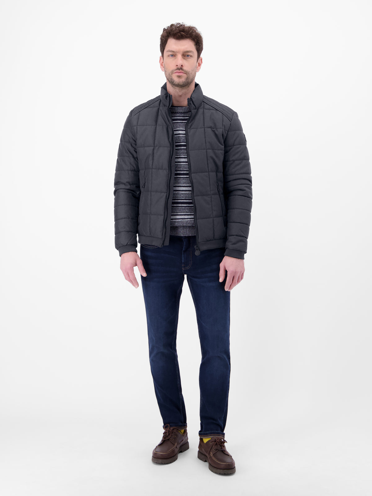 Steppjacke in Woll-Optik - LERROS
