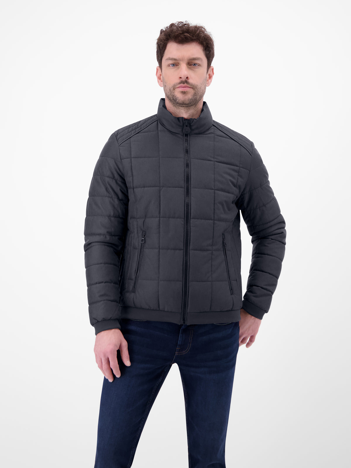 Steppjacke in Woll-Optik - LERROS