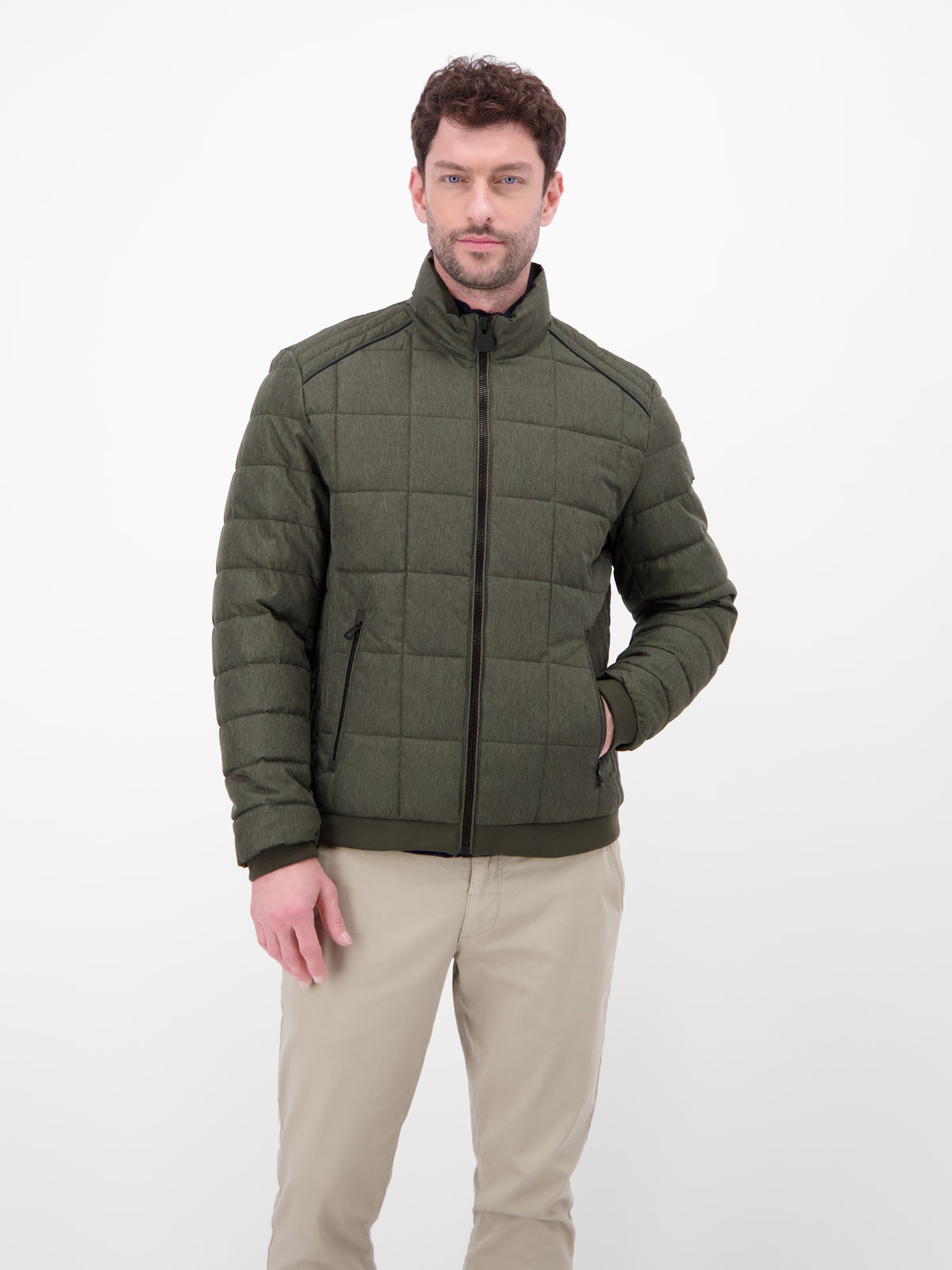 Steppjacke in Woll-Optik - LERROS