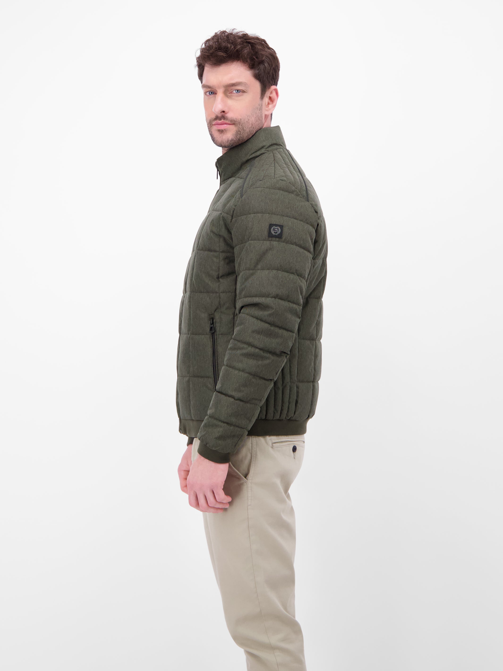 Steppjacke in Woll-Optik - LERROS