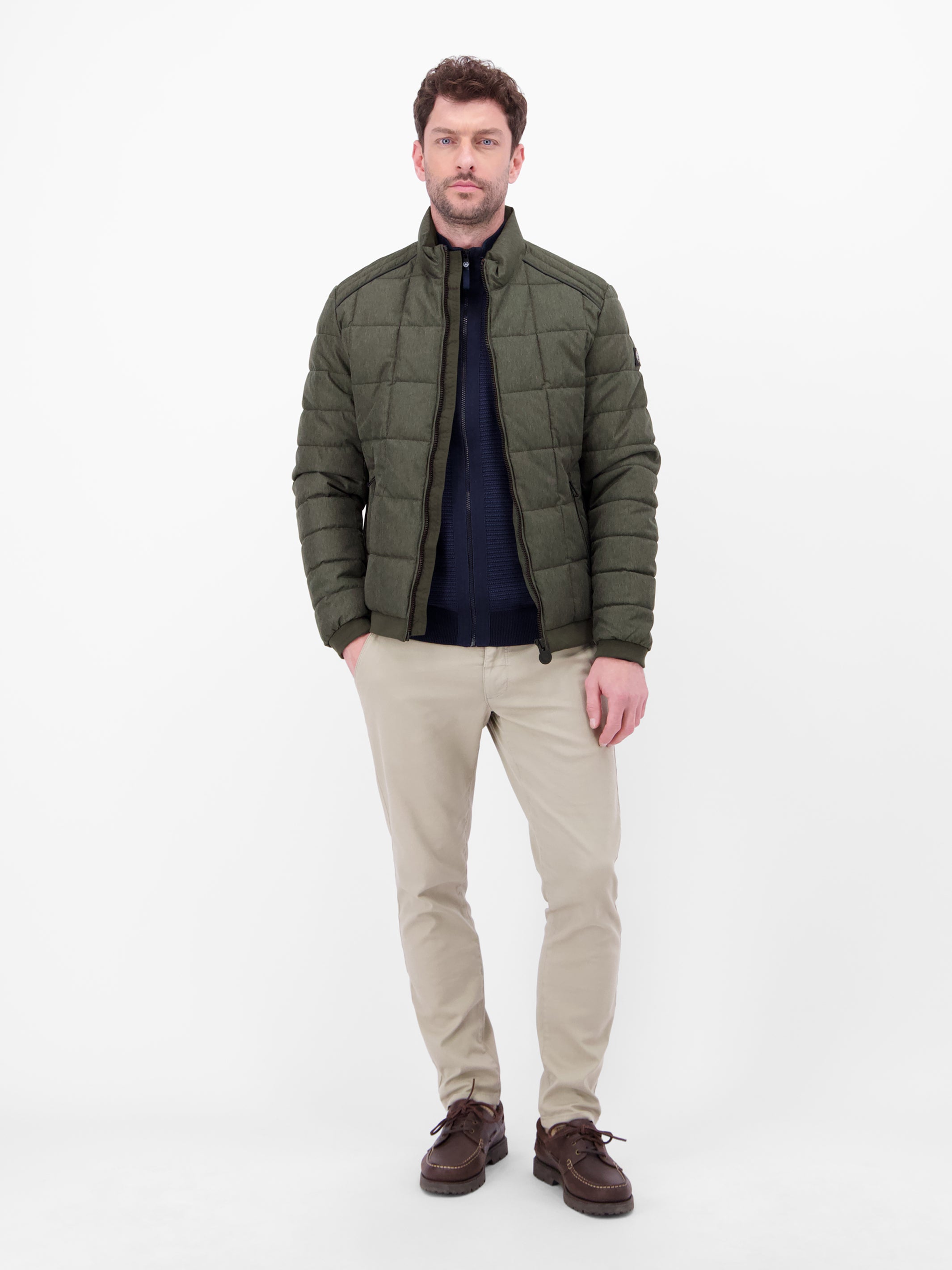 Steppjacke in Woll-Optik - LERROS