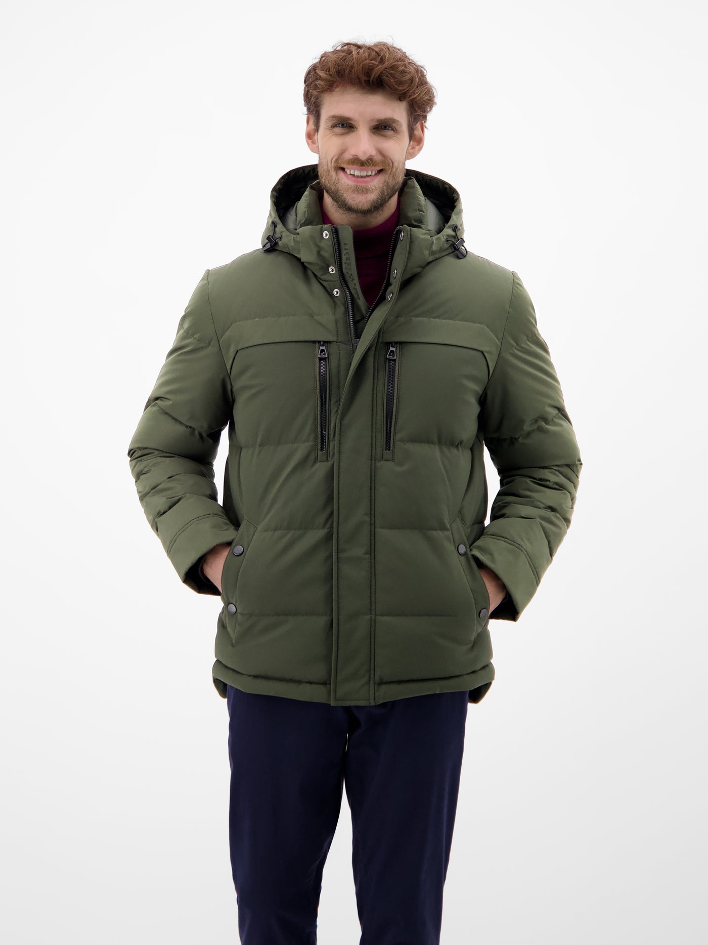Functional quilted jacket for men – LERROS - Main Image