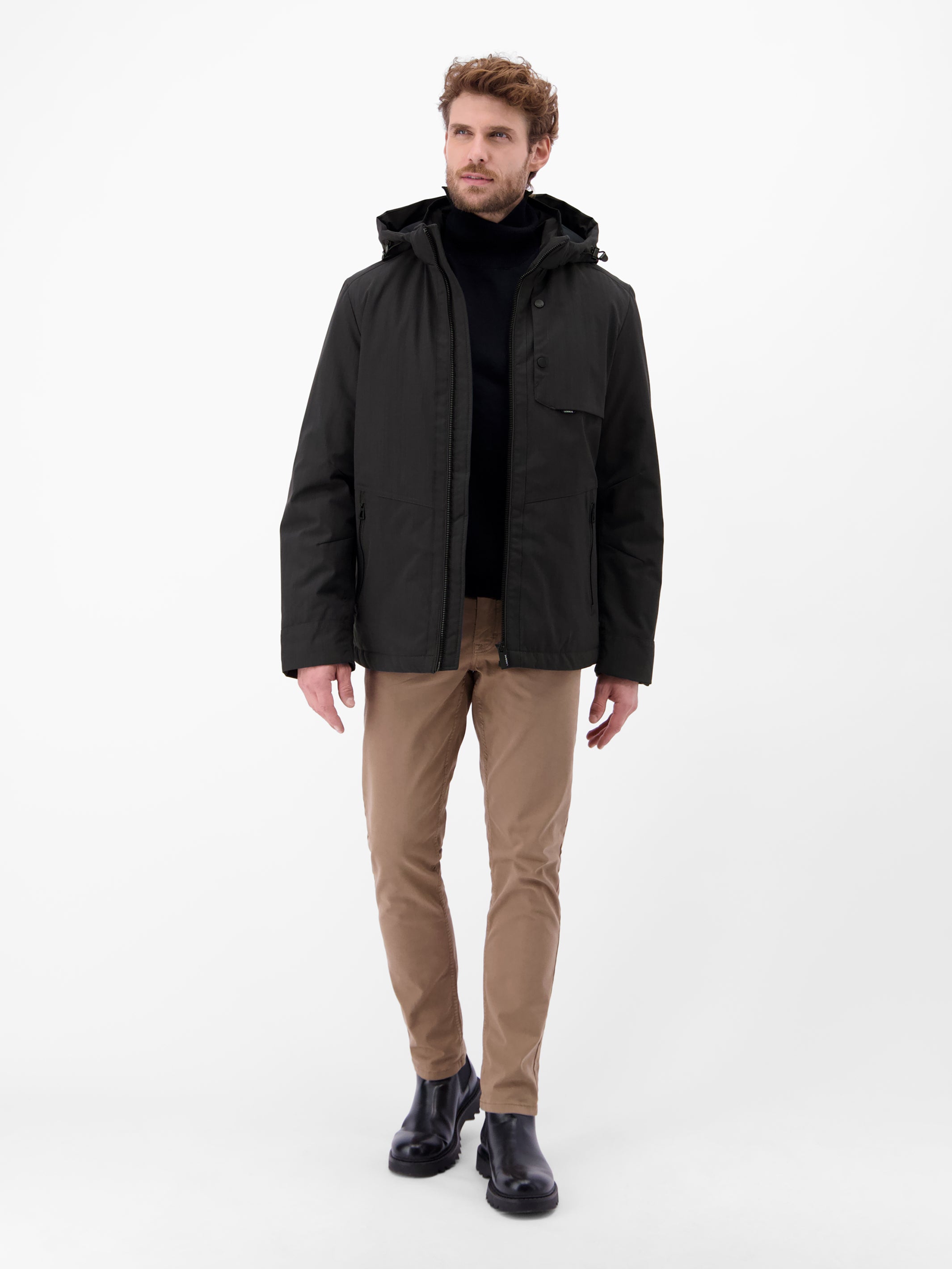 Herren Blouson in Strukturoptik - LERROS