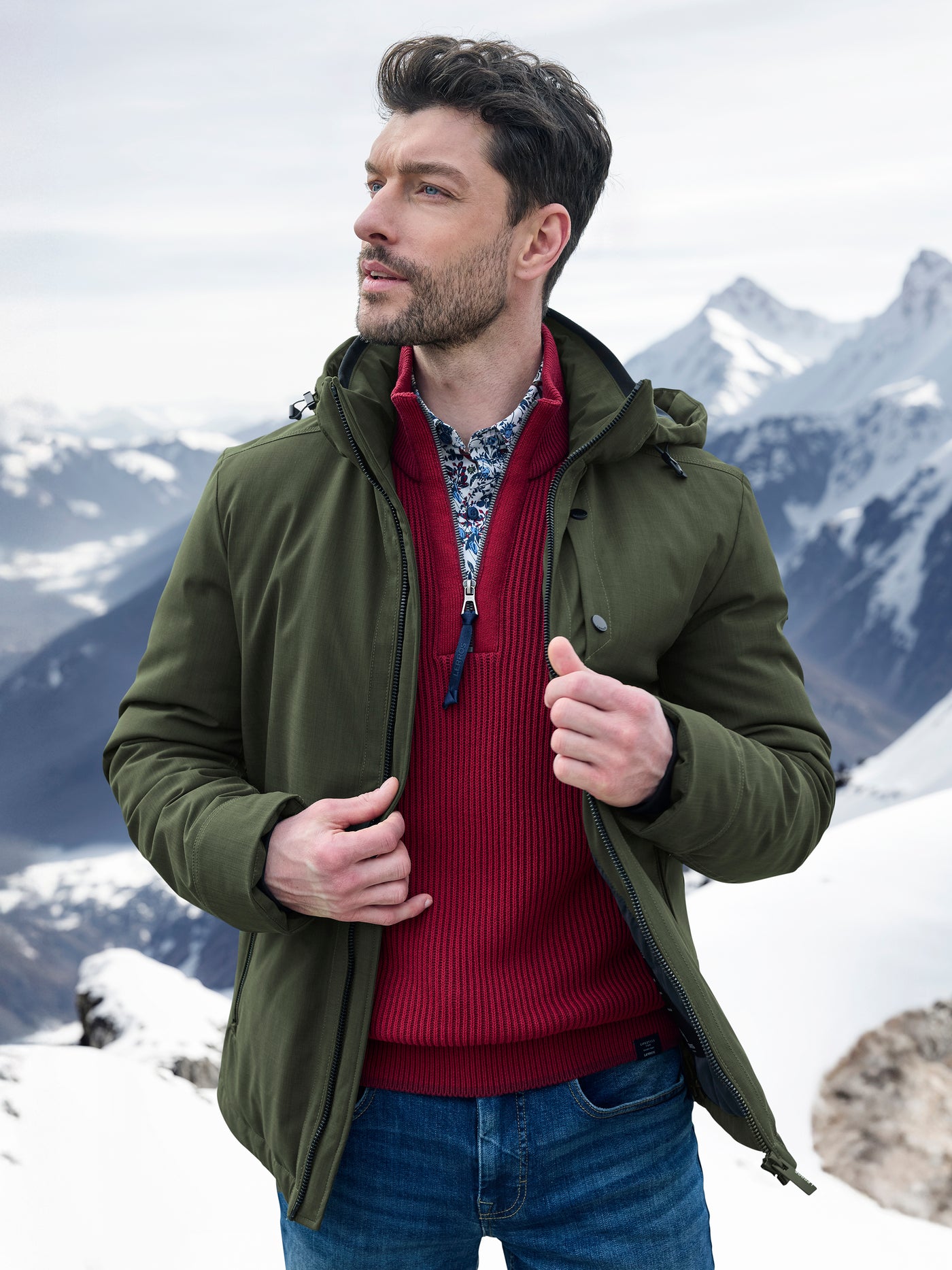 Herren Blouson in Strukturoptik - LERROS