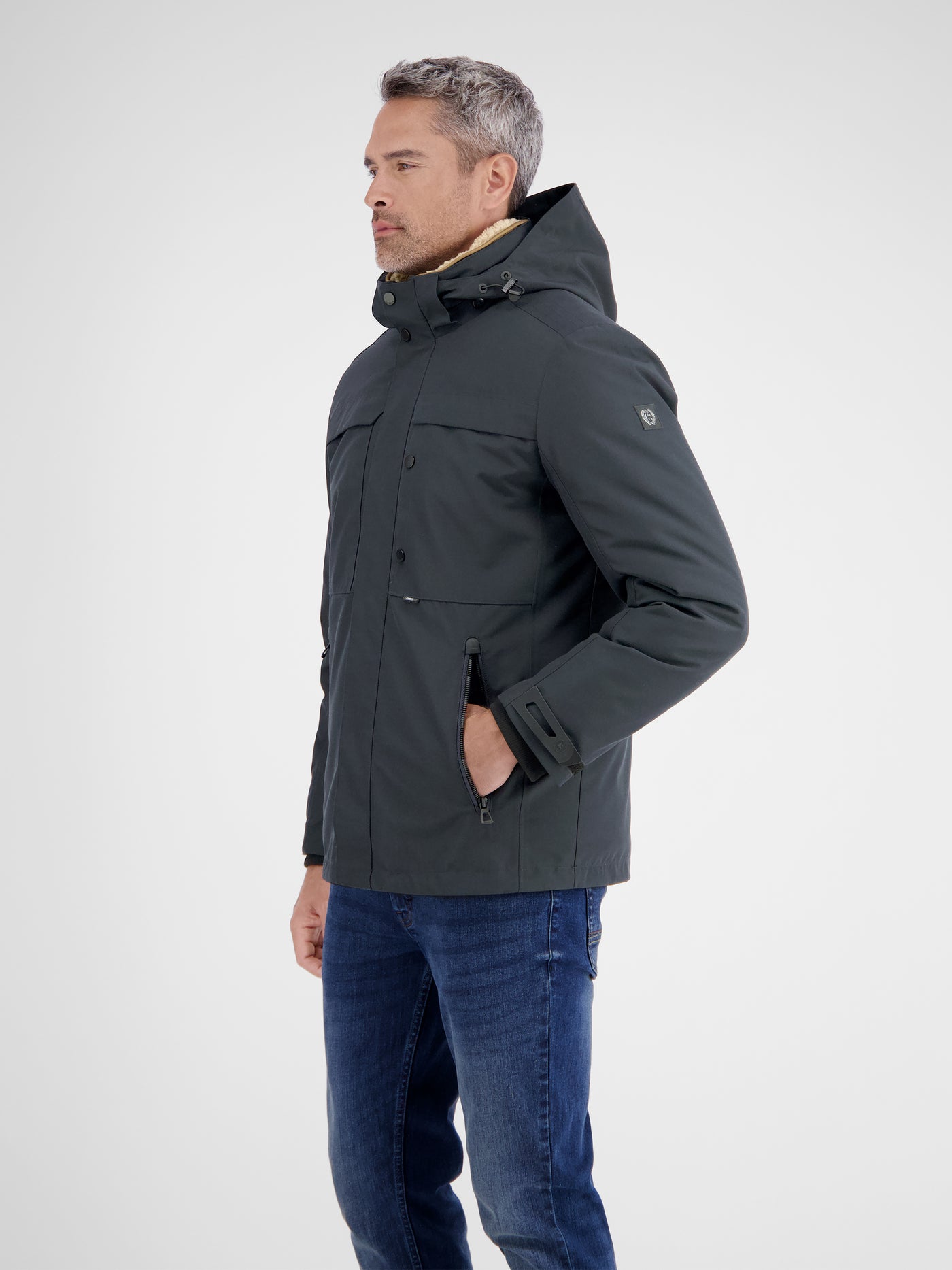 Herrenjacke mit herausnehmbarer Innenjacke - LERROS
