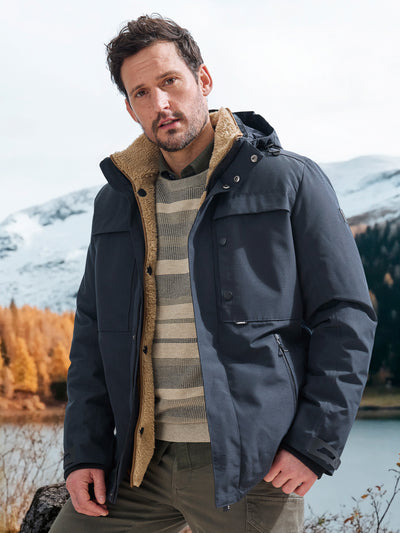 Herrenjacke mit herausnehmbarer Innenjacke - LERROS