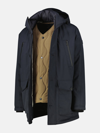 Herren-Parka in Twillstruktur - LERROS