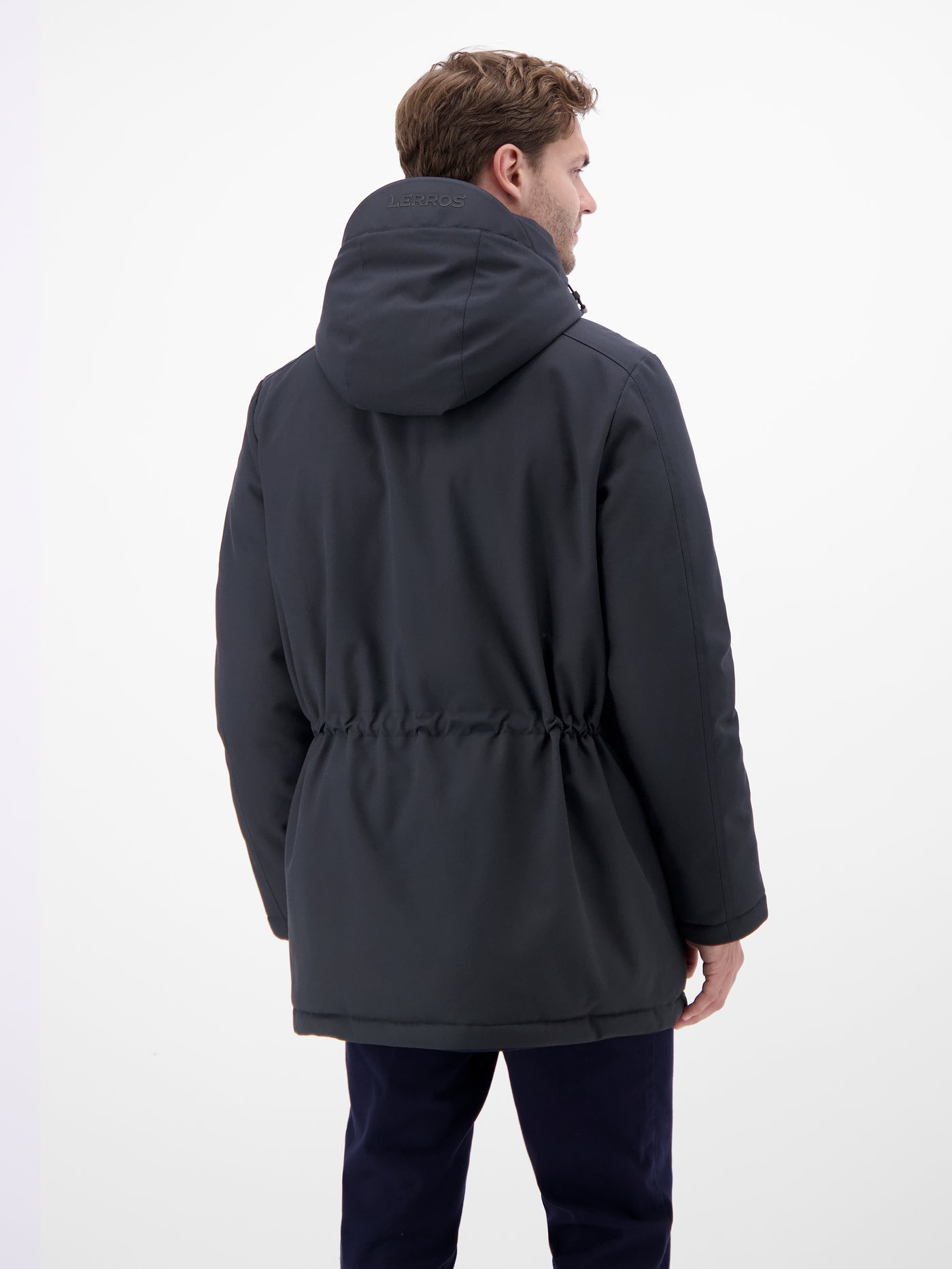 Herren-Parka in Twillstruktur - LERROS