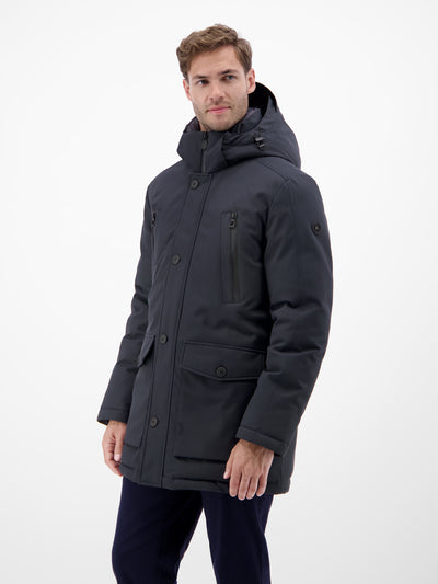 Herren-Parka in Twillstruktur - LERROS