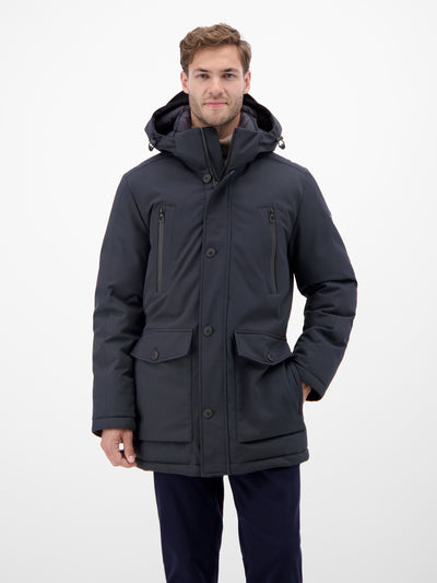 Herren-Parka in Twillstruktur - LERROS
