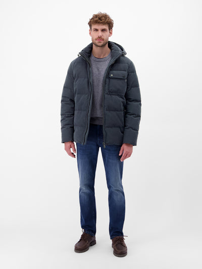 Herren Steppjacke in funktionaler Cord-Optik - LERROS