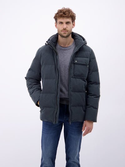 Herren Steppjacke in funktionaler Cord-Optik - LERROS