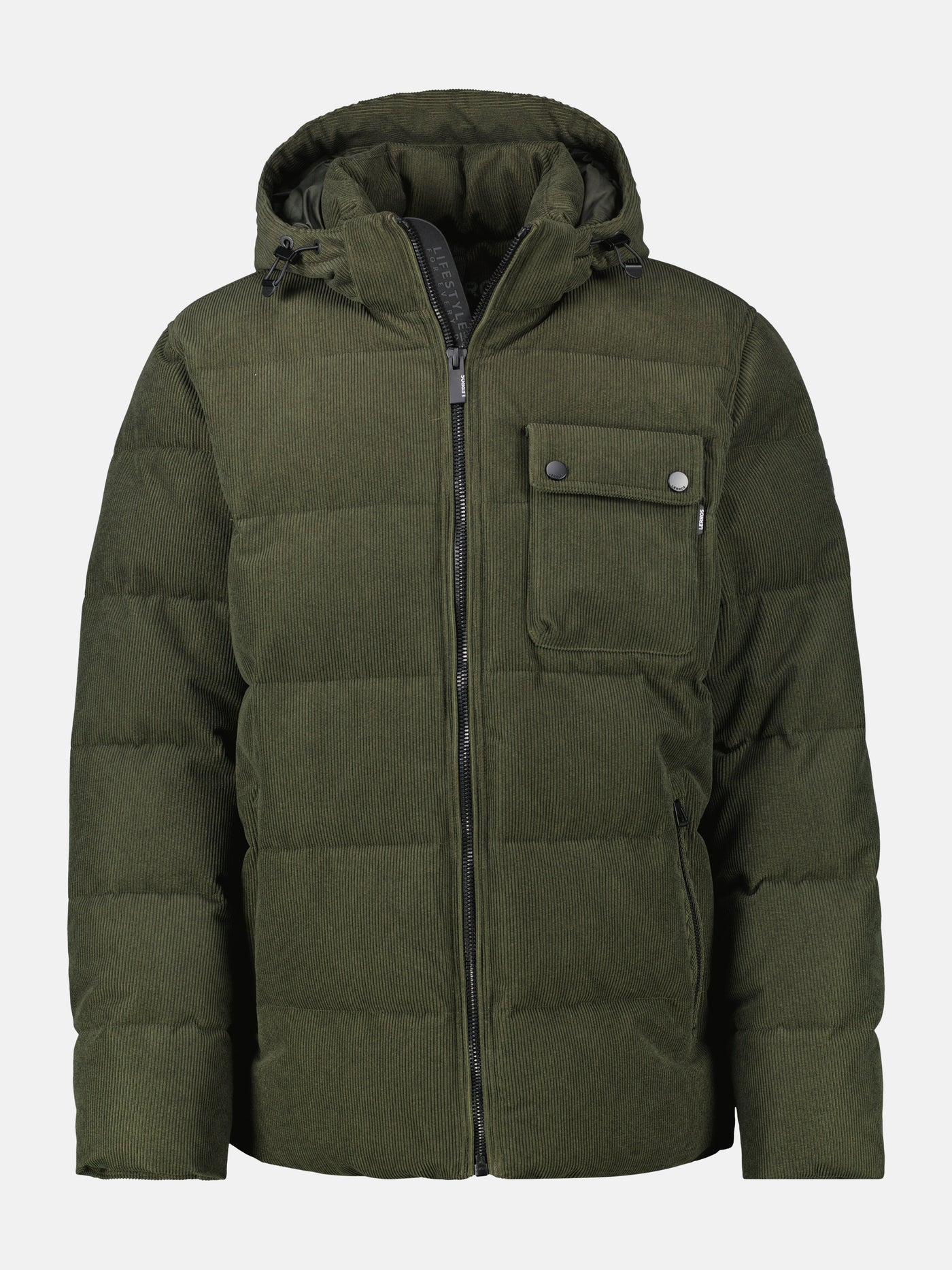 Herren Steppjacke in funktionaler Cord-Optik - LERROS