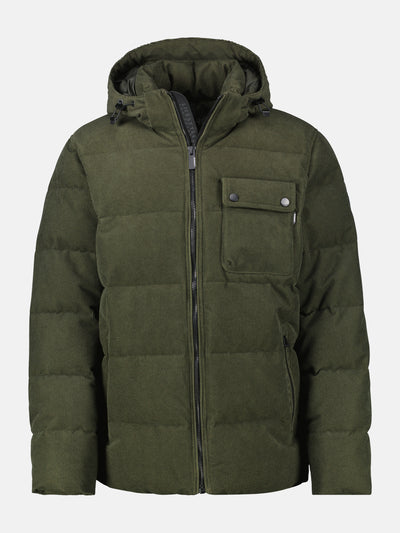 Herren Steppjacke in funktionaler Cord-Optik - LERROS