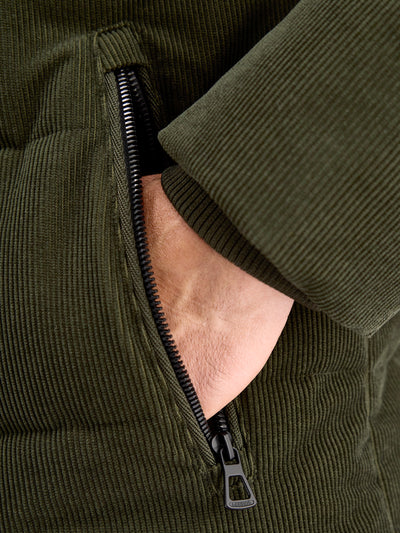 Herren Steppjacke in funktionaler Cord-Optik - LERROS