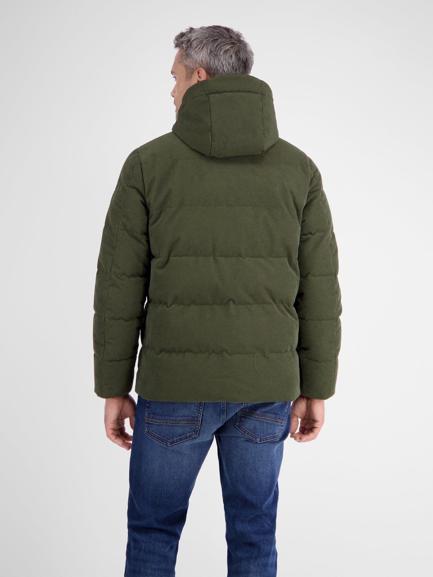Herren Steppjacke in funktionaler Cord-Optik - LERROS