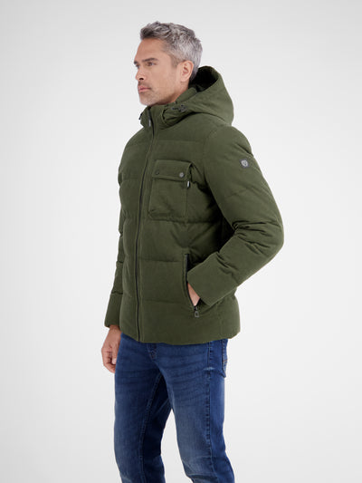 Herren Steppjacke in funktionaler Cord-Optik - LERROS