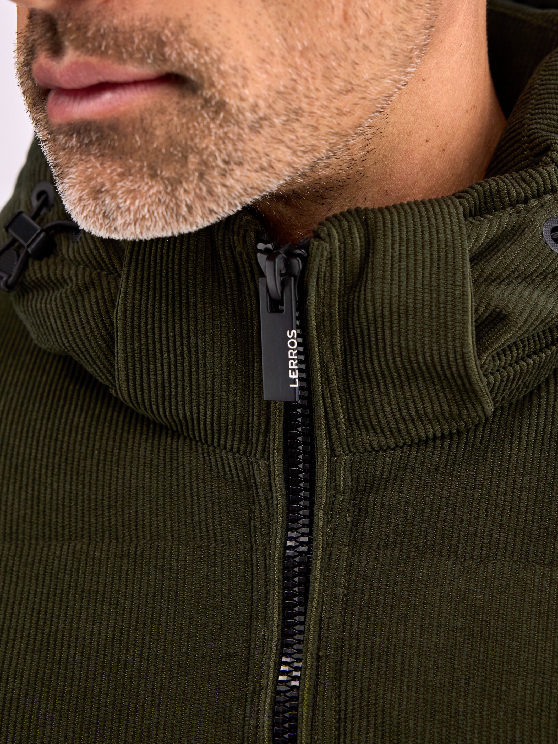 Herren Steppjacke in funktionaler Cord-Optik - LERROS