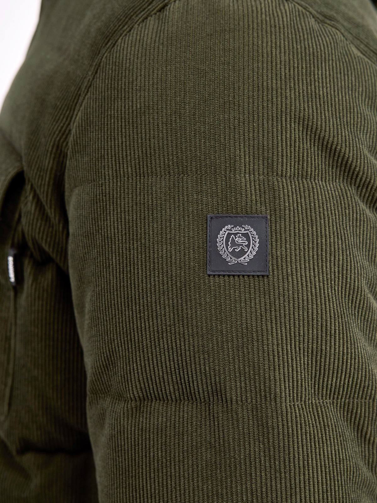 Herren Steppjacke in funktionaler Cord-Optik - LERROS