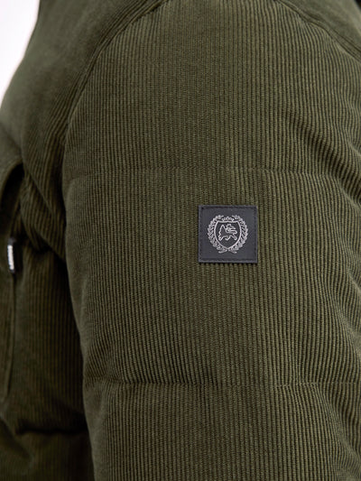 Herren Steppjacke in funktionaler Cord-Optik - LERROS