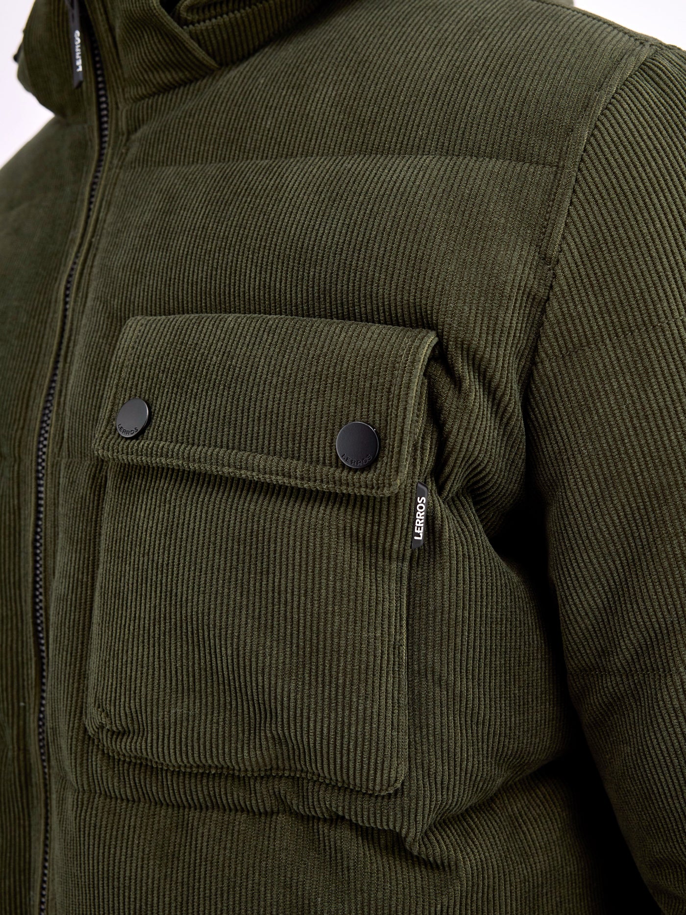 Herren Steppjacke in funktionaler Cord-Optik - LERROS