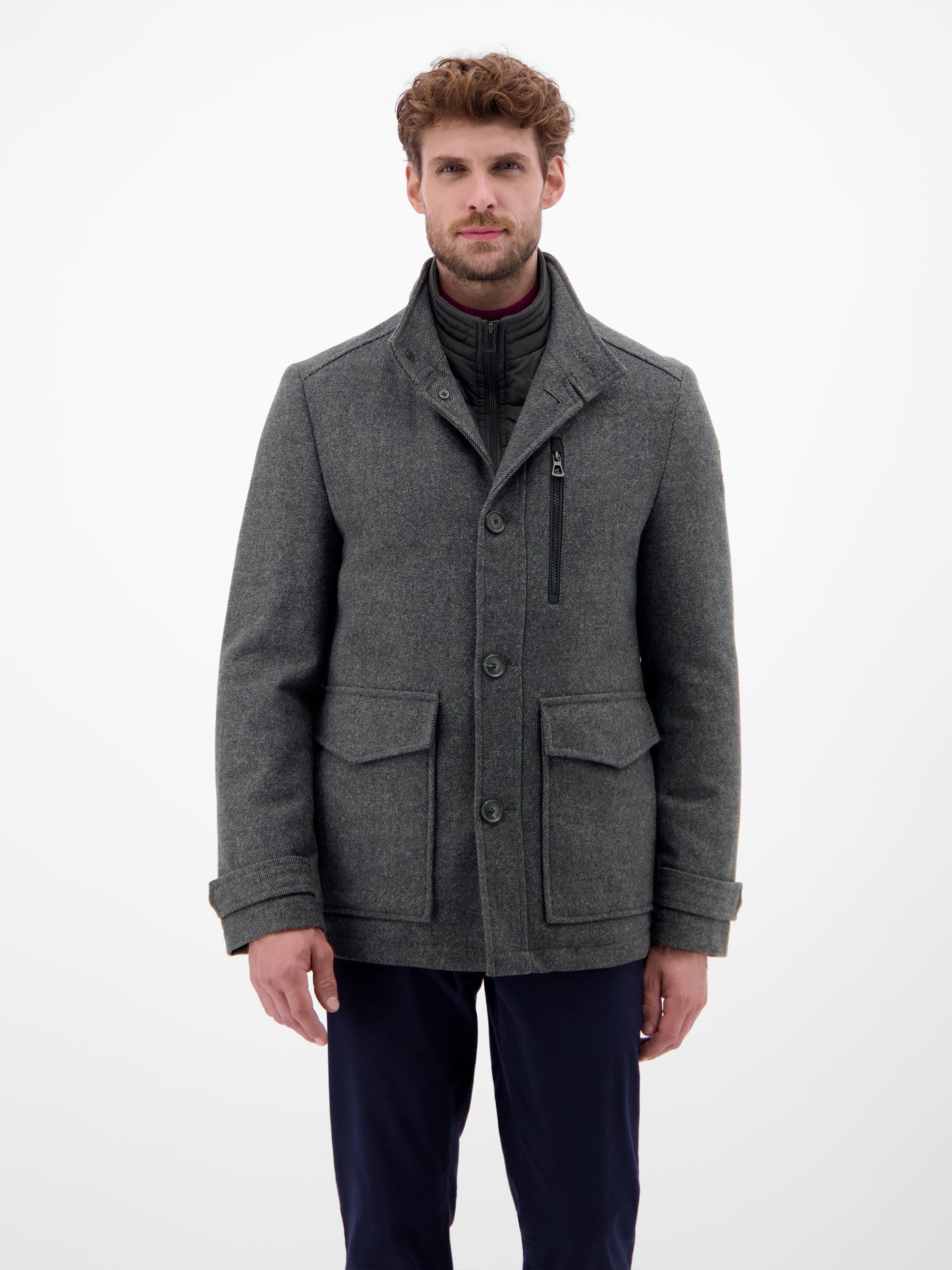 Herren Wolljacke - LERROS