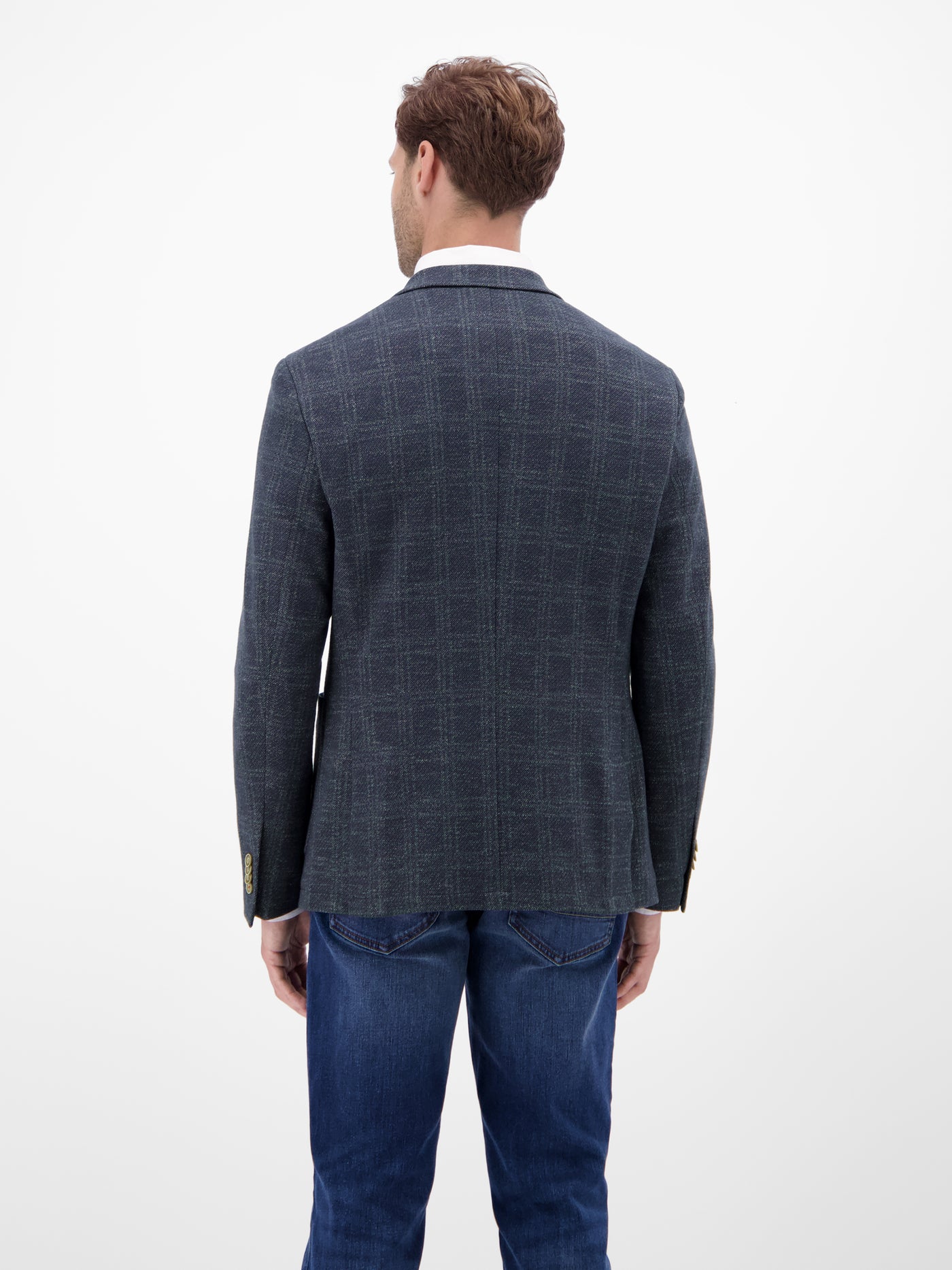 Herren Jerseyblazer, kariert - LERROS