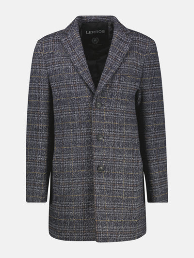 Herren-Mantel, kariert - LERROS