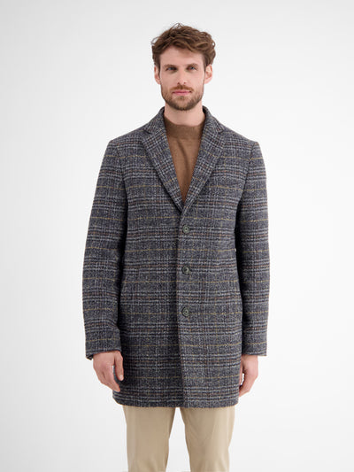 Herren-Mantel, kariert - LERROS
