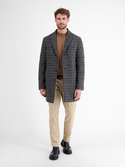 Herren-Mantel, kariert - LERROS