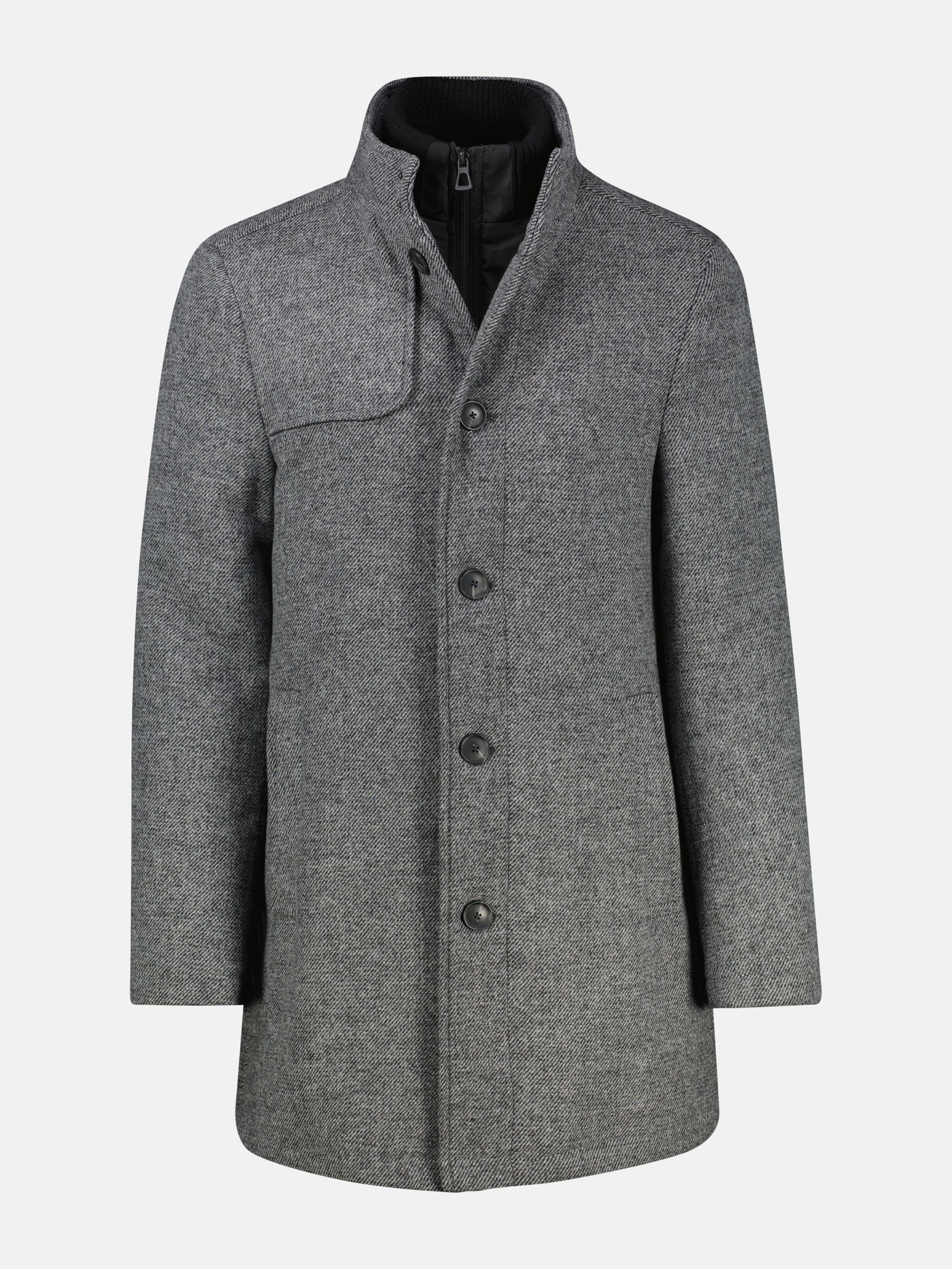 Herren-Mantel mit herausnehmbaren Westeneinsatz - LERROS