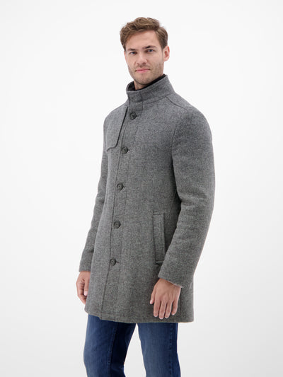 Herren-Mantel mit herausnehmbaren Westeneinsatz - LERROS