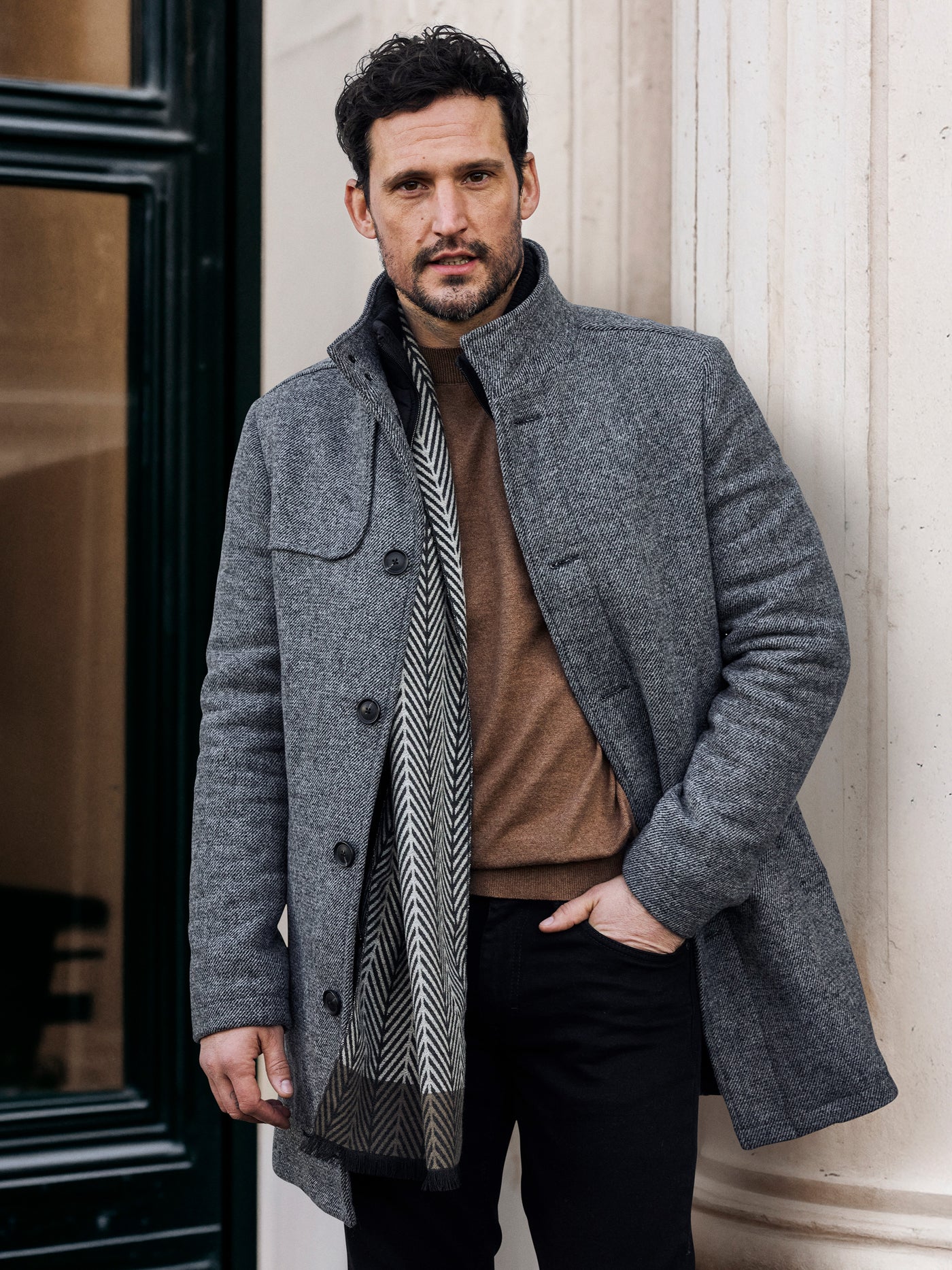 Men's coat with removable vest insert – LERROS