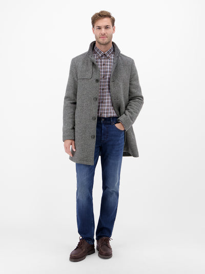 Herren-Mantel mit herausnehmbaren Westeneinsatz - LERROS