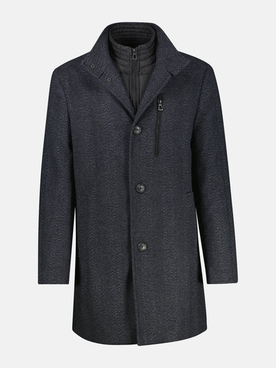 Herren-Mantel in Wolloptik - LERROS