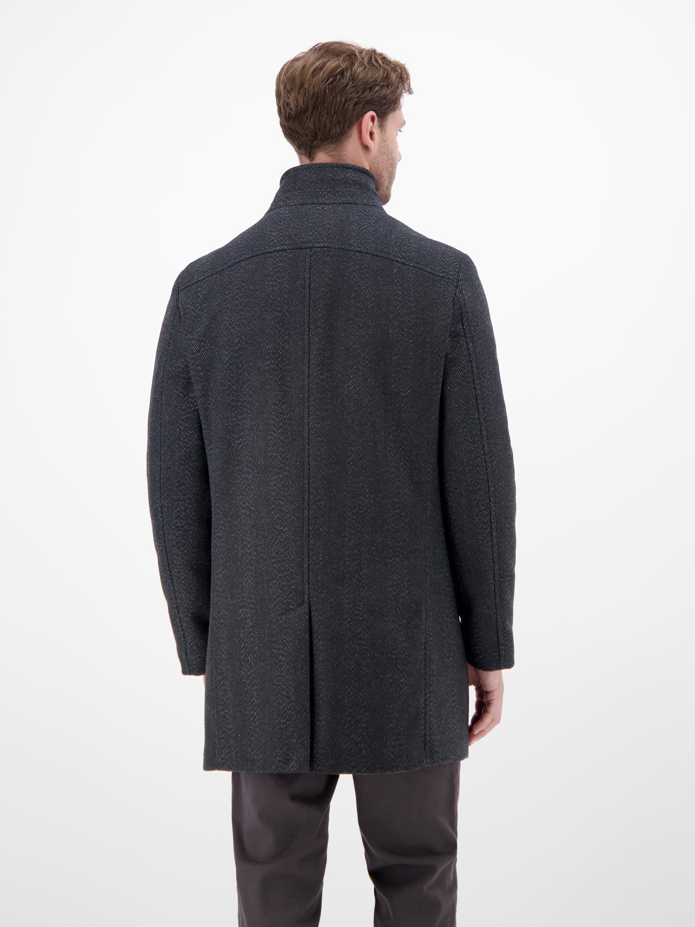 Herren-Mantel in Wolloptik - LERROS