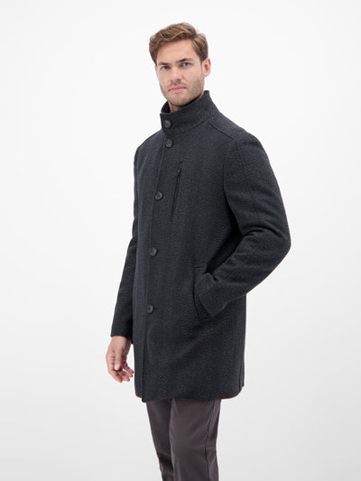 Herren-Mantel in Wolloptik - LERROS