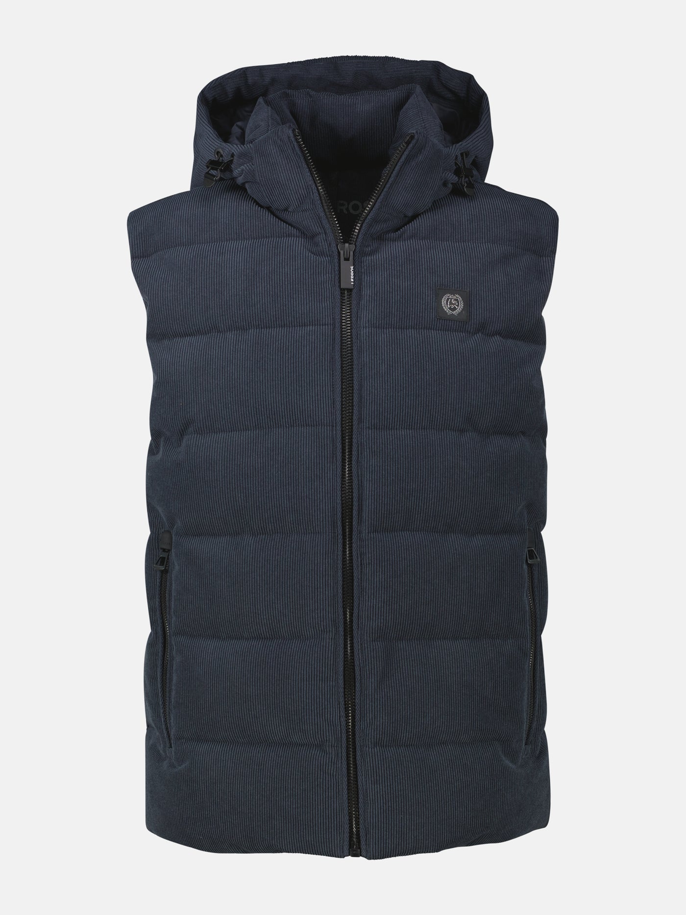Herren Steppweste in funktionaler Cord-Optik - LERROS