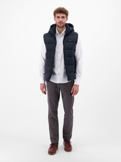 Herren Steppweste in funktionaler Cord-Optik - LERROS