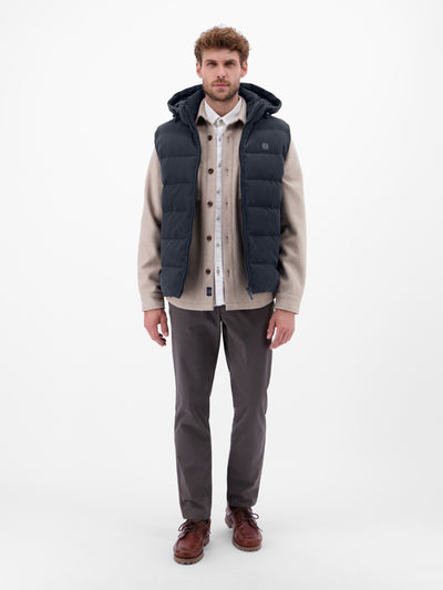 Herren Steppweste in funktionaler Cord-Optik - LERROS