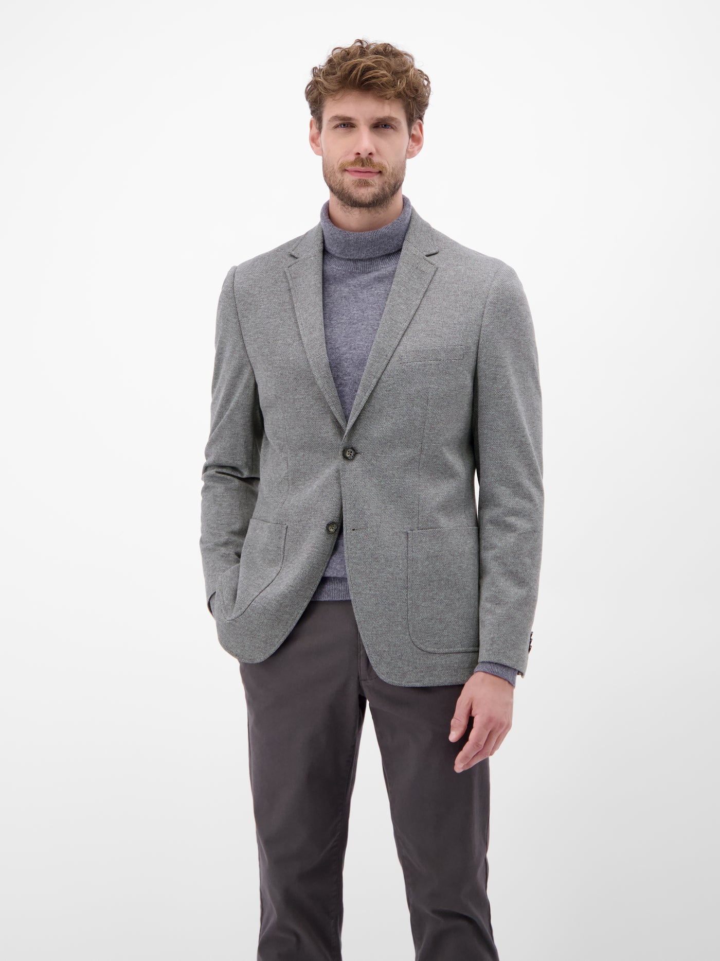 Herren Sakko mit Strickoptik in KURZGRÖSSEN - LERROS