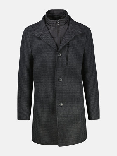 Mantel in Wolloptik, KURZGRÖSSEN - LERROS